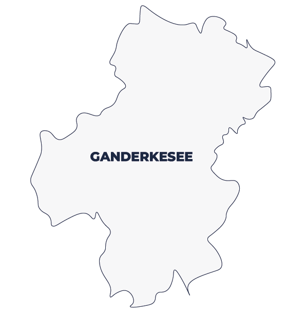 Ganderkesee Karte